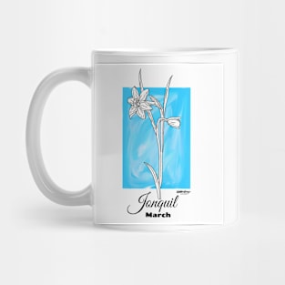 March Birth Flower - Jonquil Mug